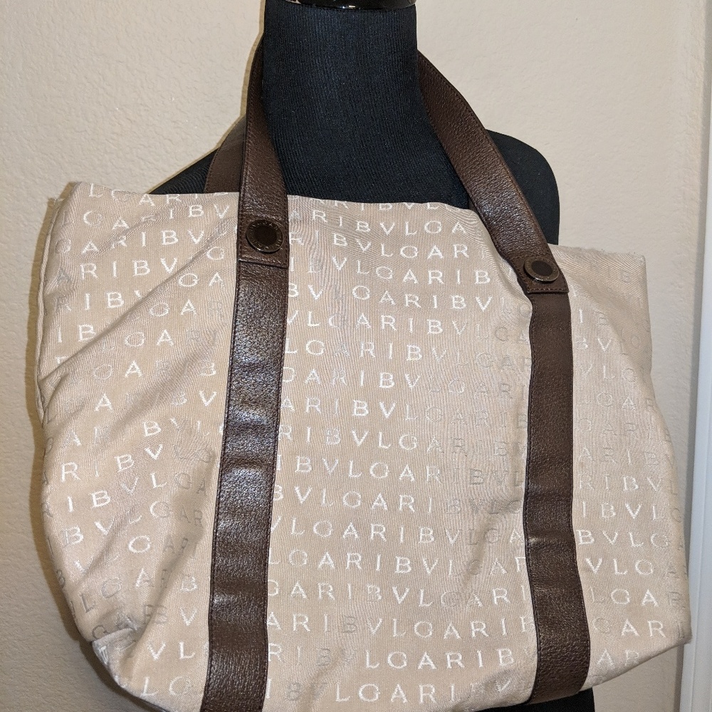 Authentic Bvlgari tote
